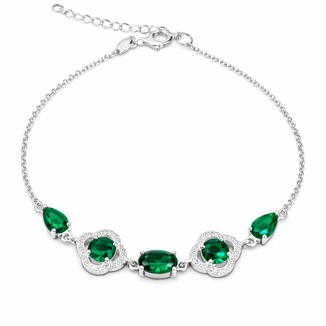 Clover Silver Bracelet