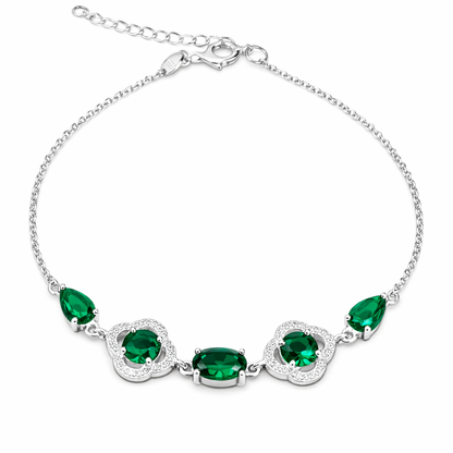 Clover Silver Bracelet