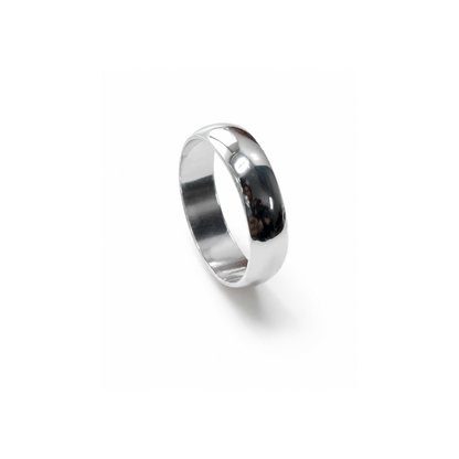 925 Sterling Silver 5.5mm Court Band
