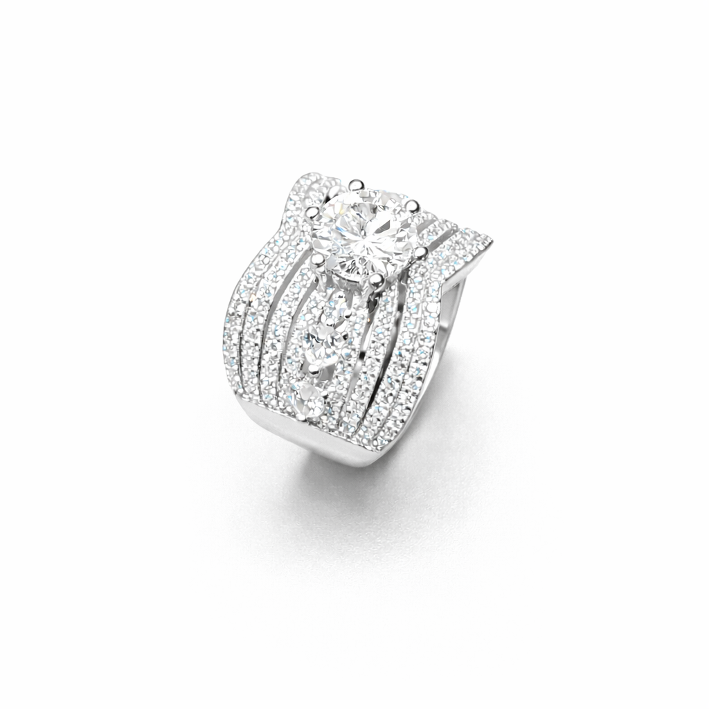 Signature Crown Silver Ring