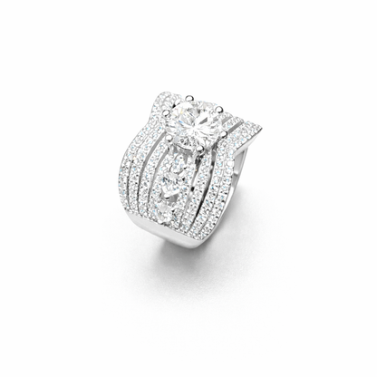 Signature Crown Silver Ring