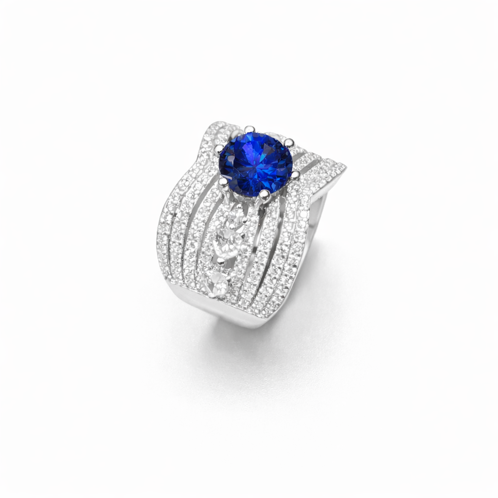 Signature Crown Silver Ring