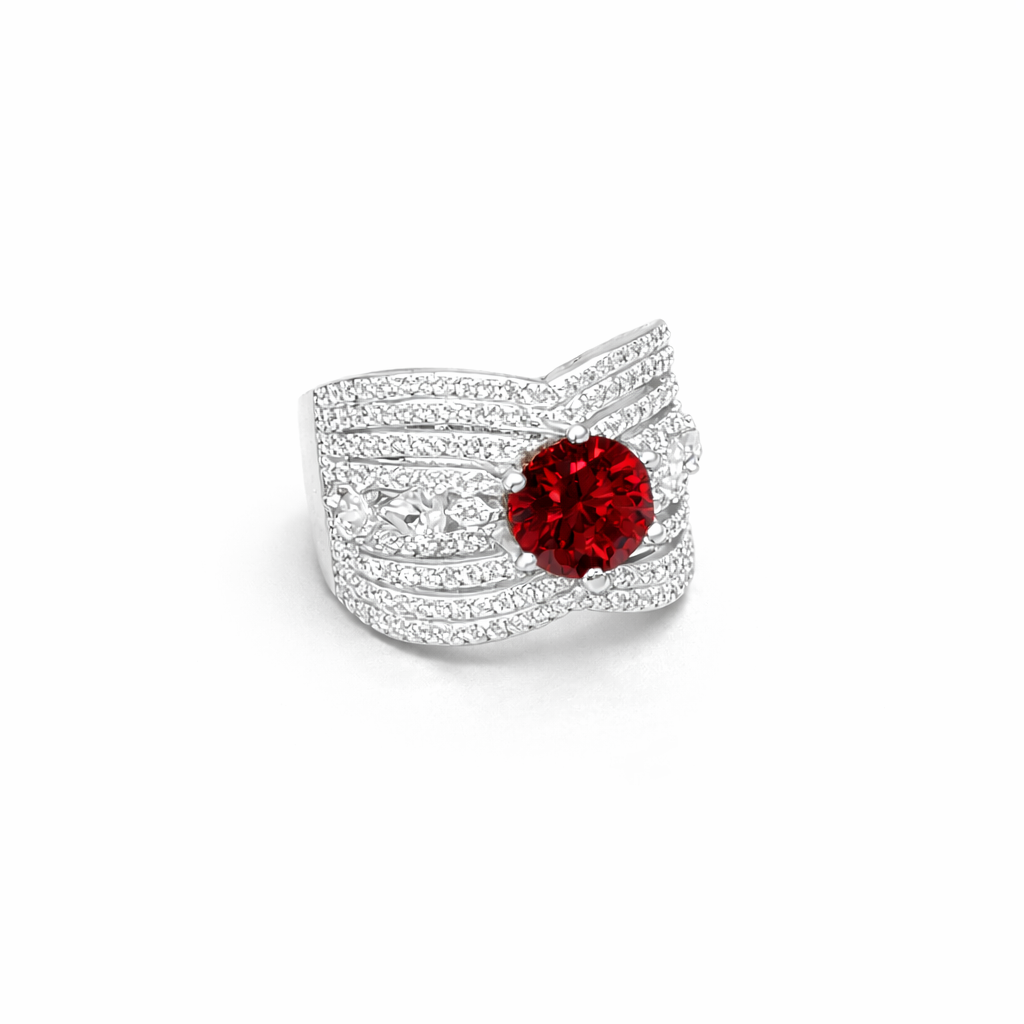 Signature Crown Silver Ring