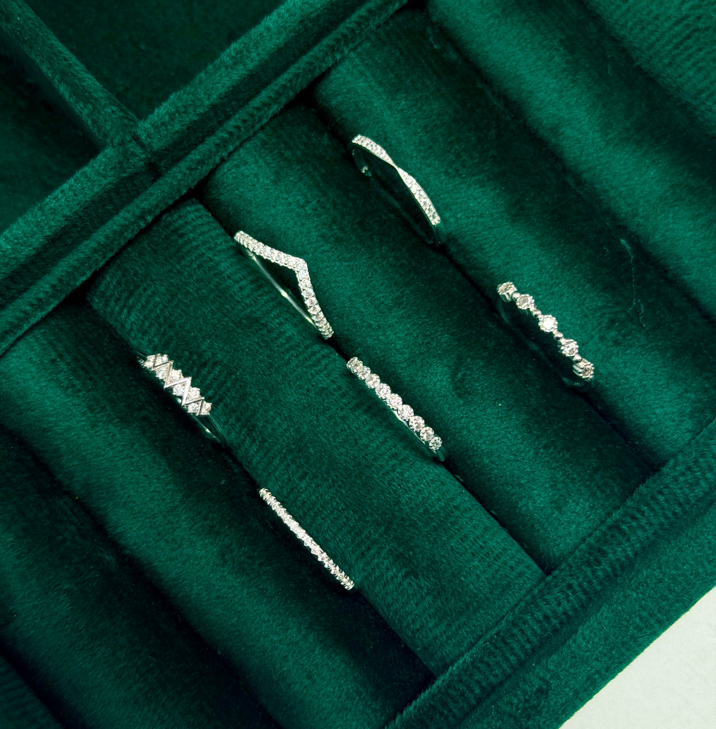 Classic Band Silver Stacking Ring