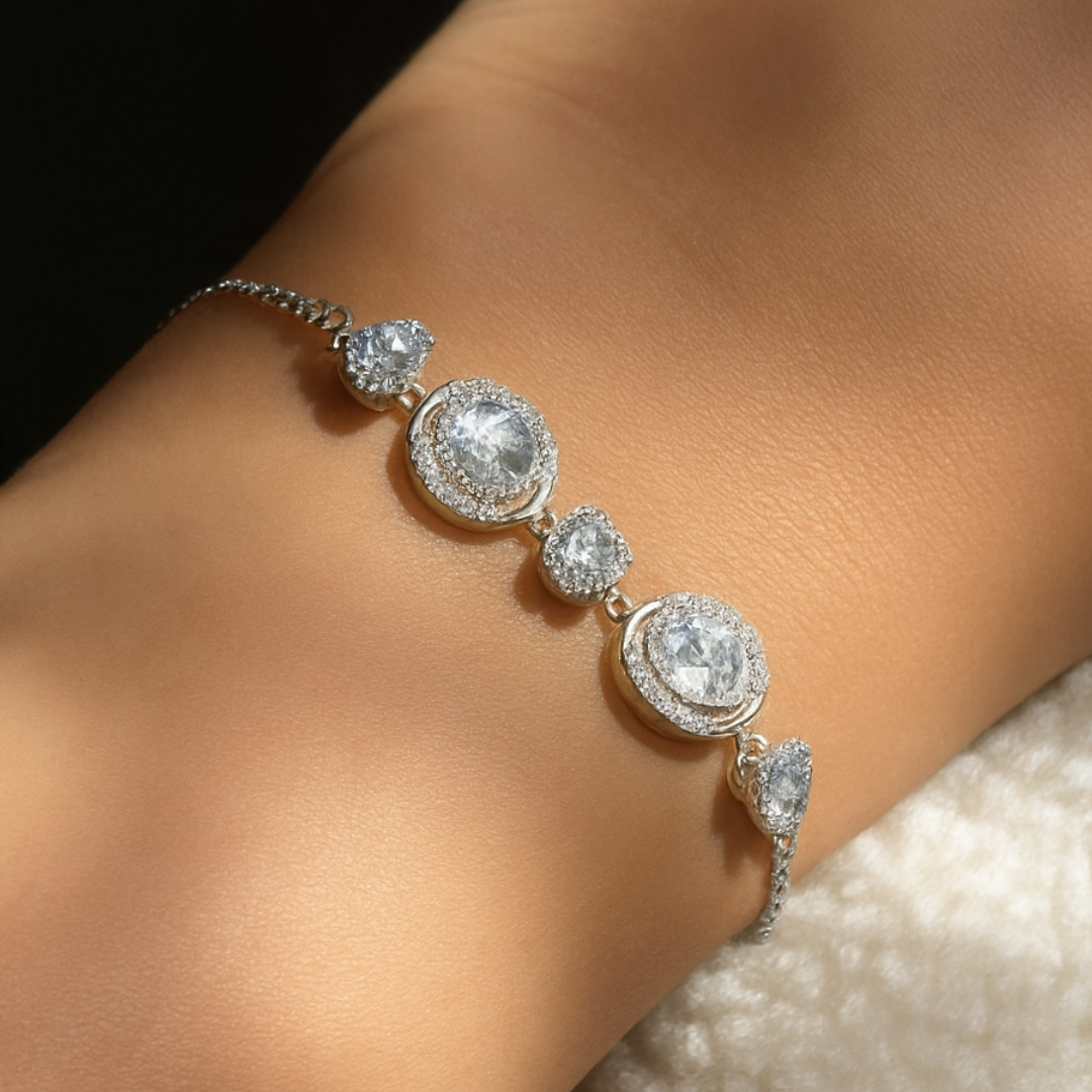 Orbit Silver Bracelet